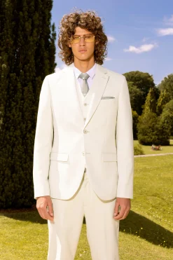 Relaxed Linen Suit | BoohooMAN UK