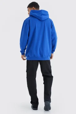Relaxed Multi Cargo Ripstop Trouser With Tonal Embroidery | BoohooMAN UK
