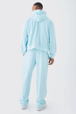 Relaxed Ofcl Towelling Jogger | BoohooMAN UK