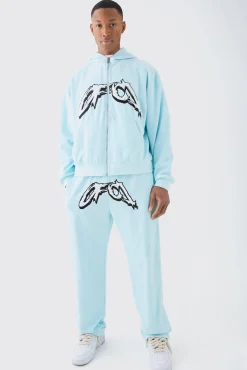 Relaxed Ofcl Towelling Jogger | BoohooMAN UK