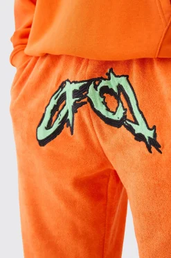 Relaxed Ofcl Towelling Jogger | BoohooMAN UK