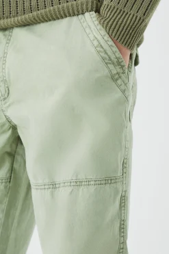 Relaxed Overdye Acid Wash Trouser | BoohooMAN UK