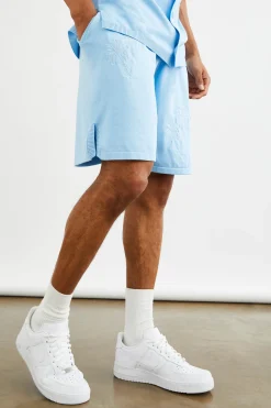 Relaxed Palm Knitted Short | BoohooMAN UK
