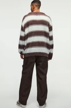 Relaxed Pu Carpenter Trousers | BoohooMAN UK