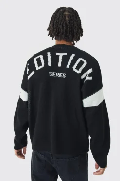 Relaxed Ribbed Knitted Edition Series Cardigan | BoohooMAN UK