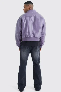 Relaxed Rigid Flare Jean | BoohooMAN UK