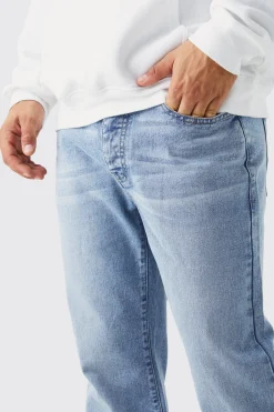 Relaxed Rigid Flare Jean | BoohooMAN UK