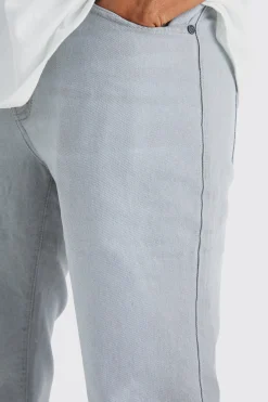 Relaxed Rigid Flare Jean | BoohooMAN UK