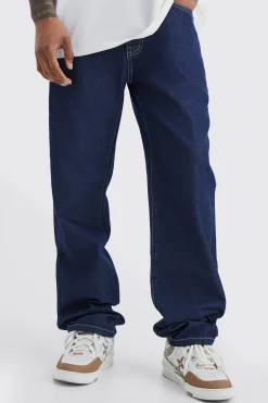 Relaxed Rigid Jean | BoohooMAN UK