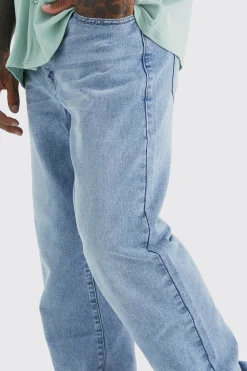 Relaxed Rigid Jean | BoohooMAN UK