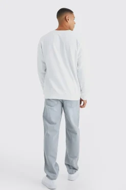 Relaxed Rigid Jean | BoohooMAN UK
