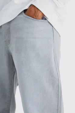 Relaxed Rigid Jean | BoohooMAN UK