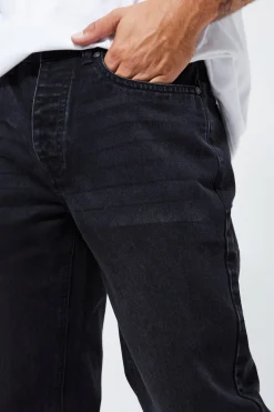 Relaxed Rigid Jeans | BoohooMAN UK