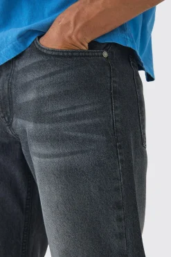 Relaxed Rigid Jeans | BoohooMAN UK