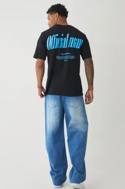 Relaxed Rigid Jeans | BoohooMAN UK