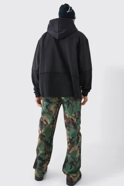 Relaxed Ripstop Camo Cargo Trouser | BoohooMAN UK