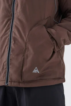 Relaxed Ripstop Jacket With Reflective | BoohooMAN UK