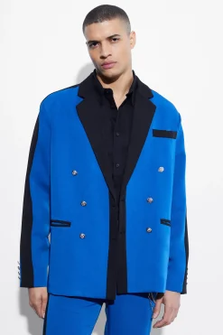 Relaxed Side Panel Suit | BoohooMAN UK