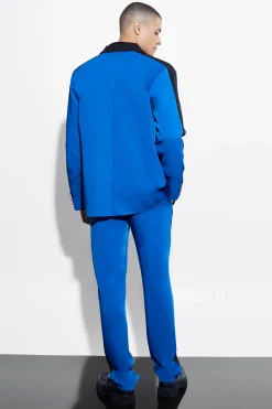 Relaxed Side Panel Suit | BoohooMAN UK