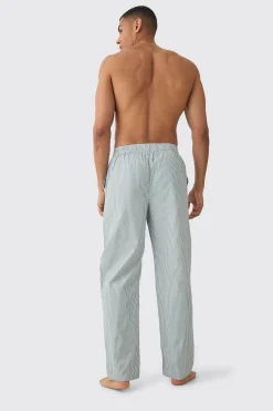 Relaxed Stripe Lounge Bottoms | BoohooMAN UK