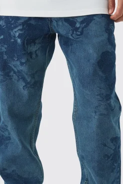 Renaissance Laser Print Denim Set | BoohooMAN UK