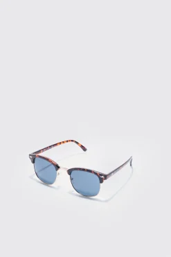 Retro Torte Sunglasses | BoohooMAN UK