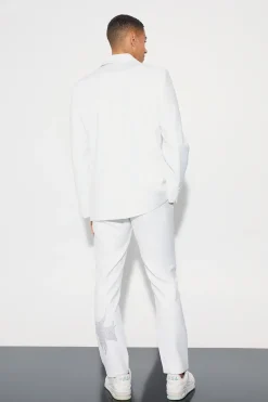 Rhinestone Embellished Relaxed Fit Suit | BoohooMAN UK