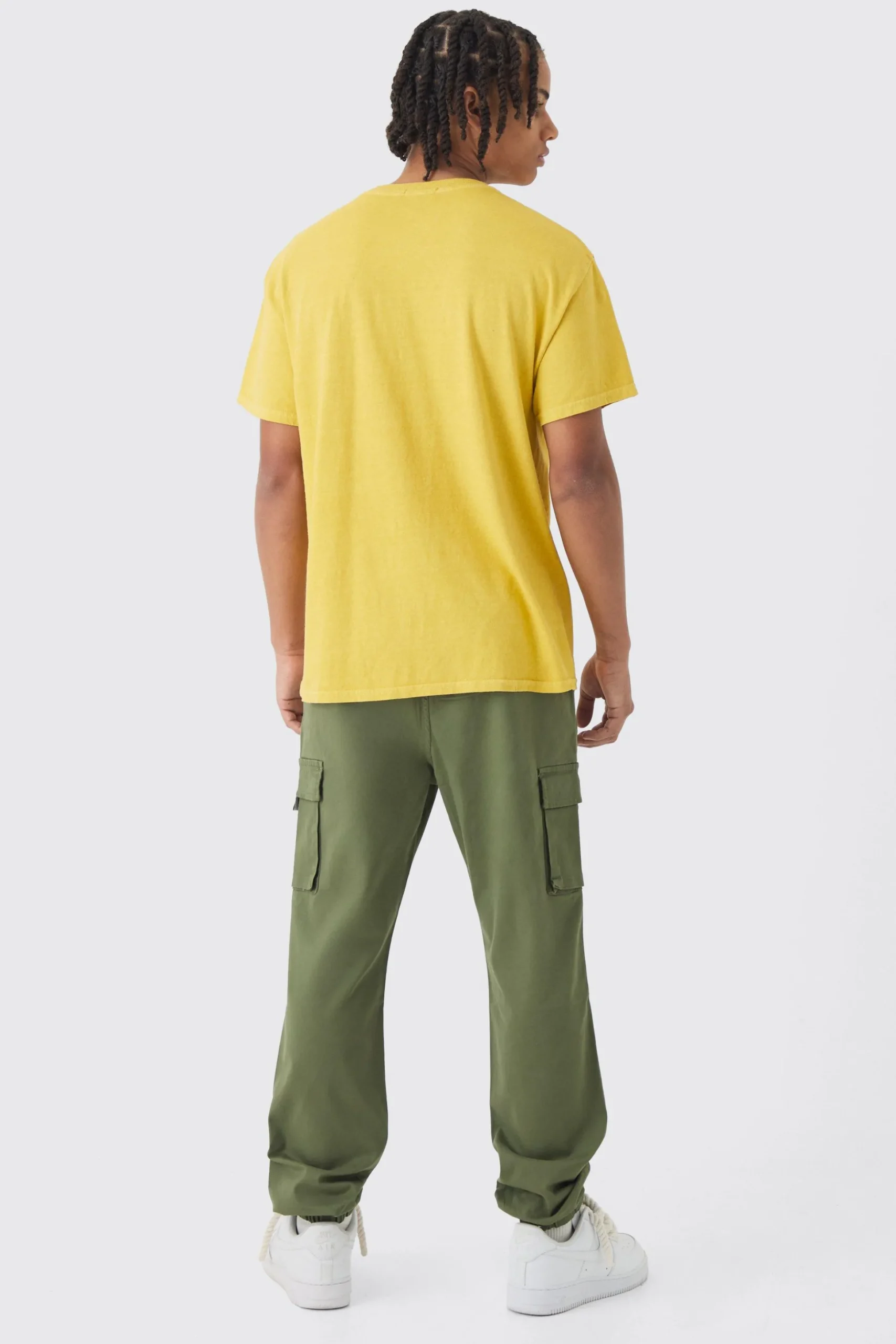 Rodeo Print Washed T-Shirt | BoohooMAN UK