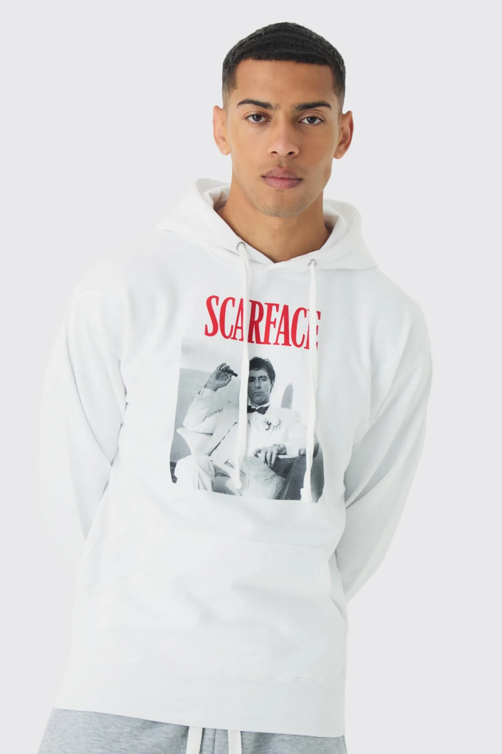 Scarface License Hoodie | BoohooMAN UK