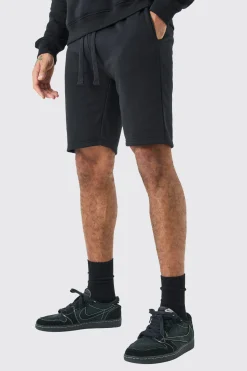 Short Length Slim Fit Jersey Short | BoohooMAN UK
