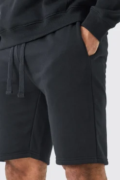Short Length Slim Fit Jersey Short | BoohooMAN UK