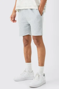 Short Length Slim Fit Jersey Short | BoohooMAN UK