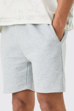 Short Length Slim Fit Jersey Short | BoohooMAN UK