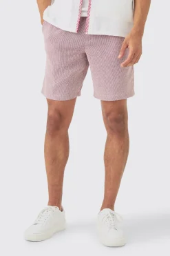 Short Sleeve Boxy Textured Set | BoohooMAN UK