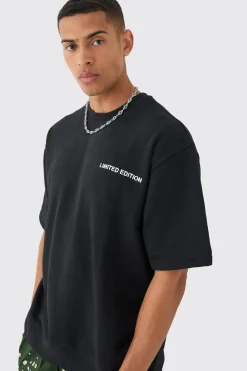 Short Sleeve Oversized Boxy Sweatshirt | BoohooMAN UK