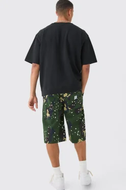 Short Sleeve Oversized Boxy Sweatshirt | BoohooMAN UK
