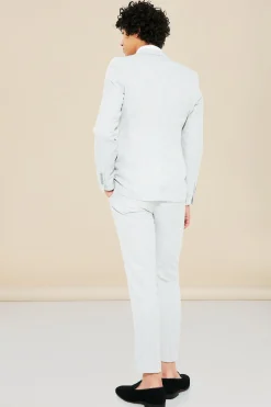 Single Breasted Skinny Textured Suit Jacket | BoohooMAN UK