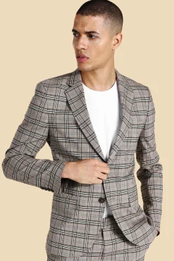 Single Breasted Super Skinny Suit Jacket | BoohooMAN UK