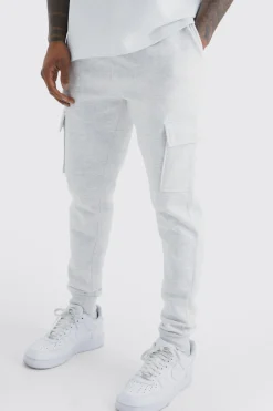 Skinny Fit Cargo Jogger | BoohooMAN UK