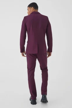 Skinny Fit Embellished Trouser | BoohooMAN UK
