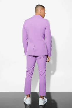 Skinny Fit Single Breasted Suit Jacket | BoohooMAN UK