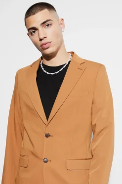 Skinny Fit Single Breasted Suit | BoohooMAN UK