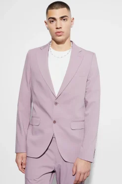 Skinny Fit Single Breasted Suit | BoohooMAN UK