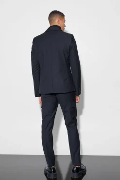 Skinny Fit Suit | BoohooMAN UK