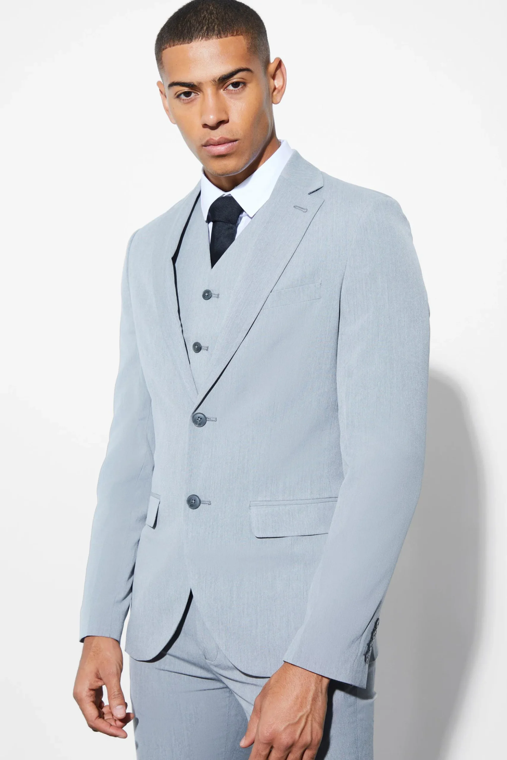 Skinny Single Breasted Suit Jacket | BoohooMAN UK