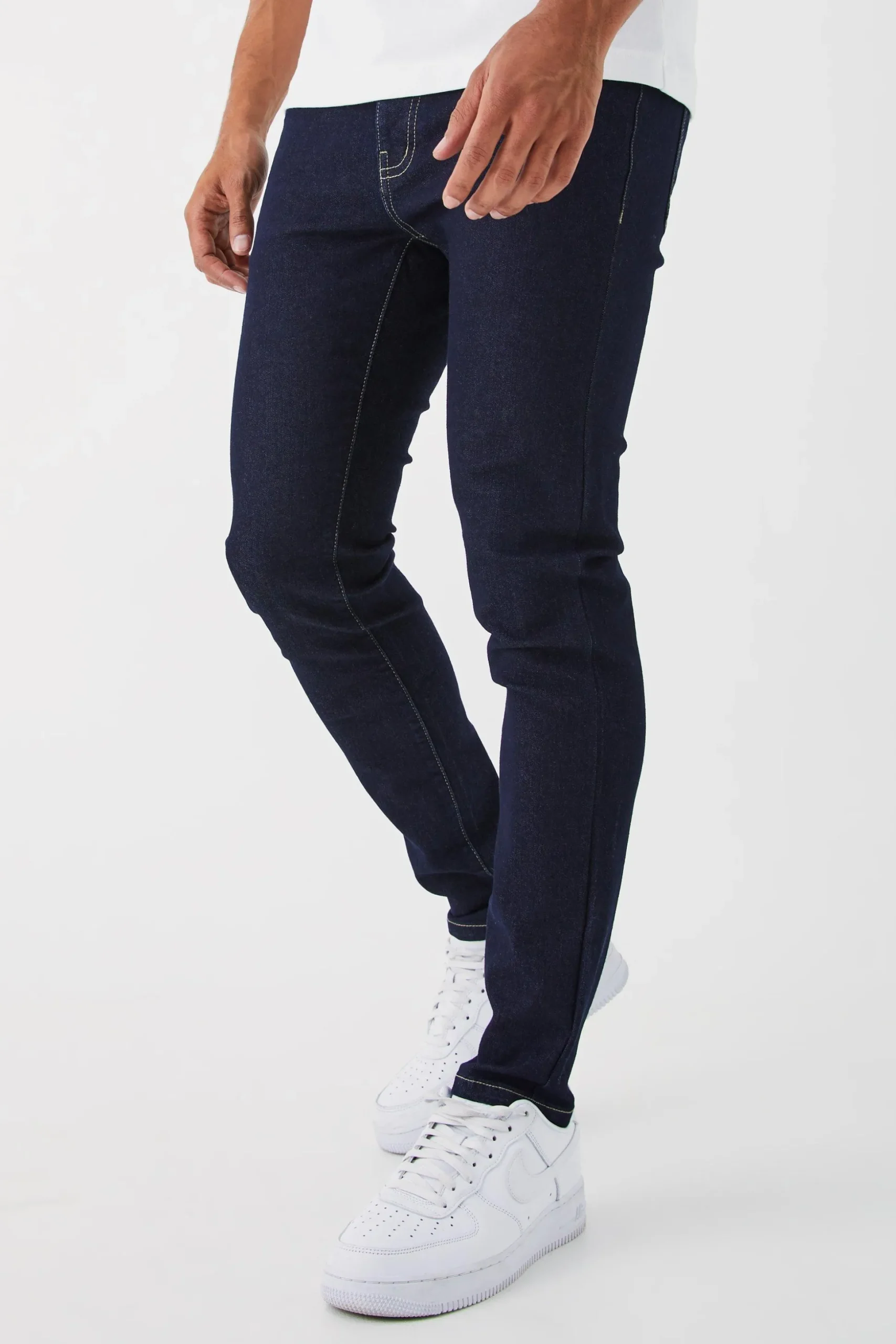 Skinny Stretch Jean | BoohooMAN UK