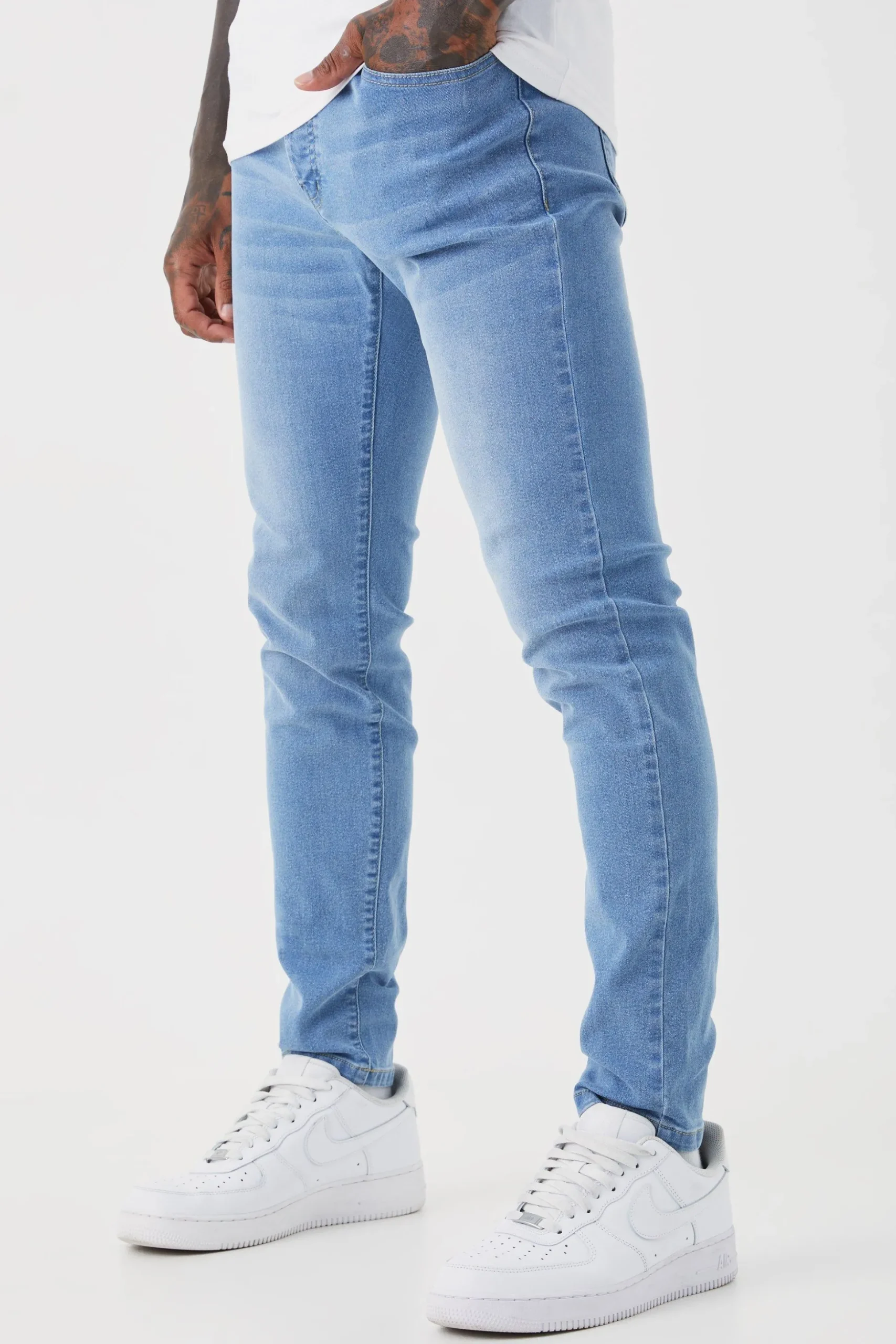 Skinny Stretch Jean | BoohooMAN UK