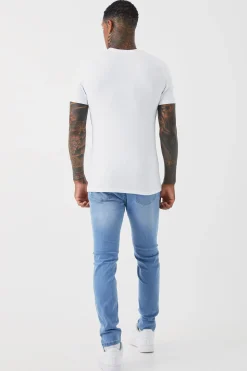 Skinny Stretch Jean | BoohooMAN UK