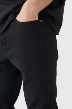 Skinny Stretch Stacked Jean | BoohooMAN UK