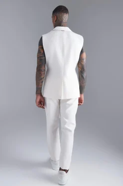 Skinny Zip Suit Trouser | BoohooMAN UK